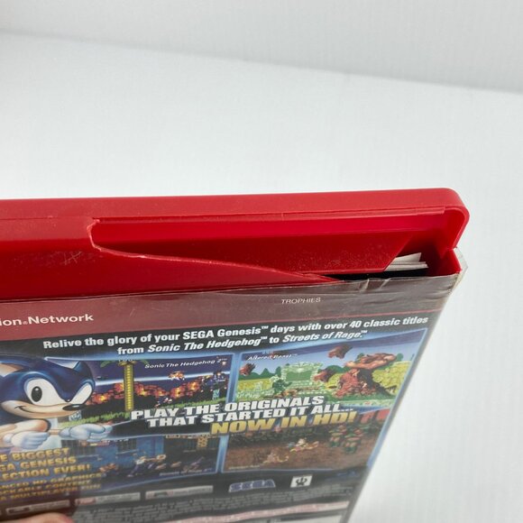 Sonic Ultimate Genesis Collection PS3 Game 2009 Case Booklet Disc Rated 10+ - Picture 3 of 7